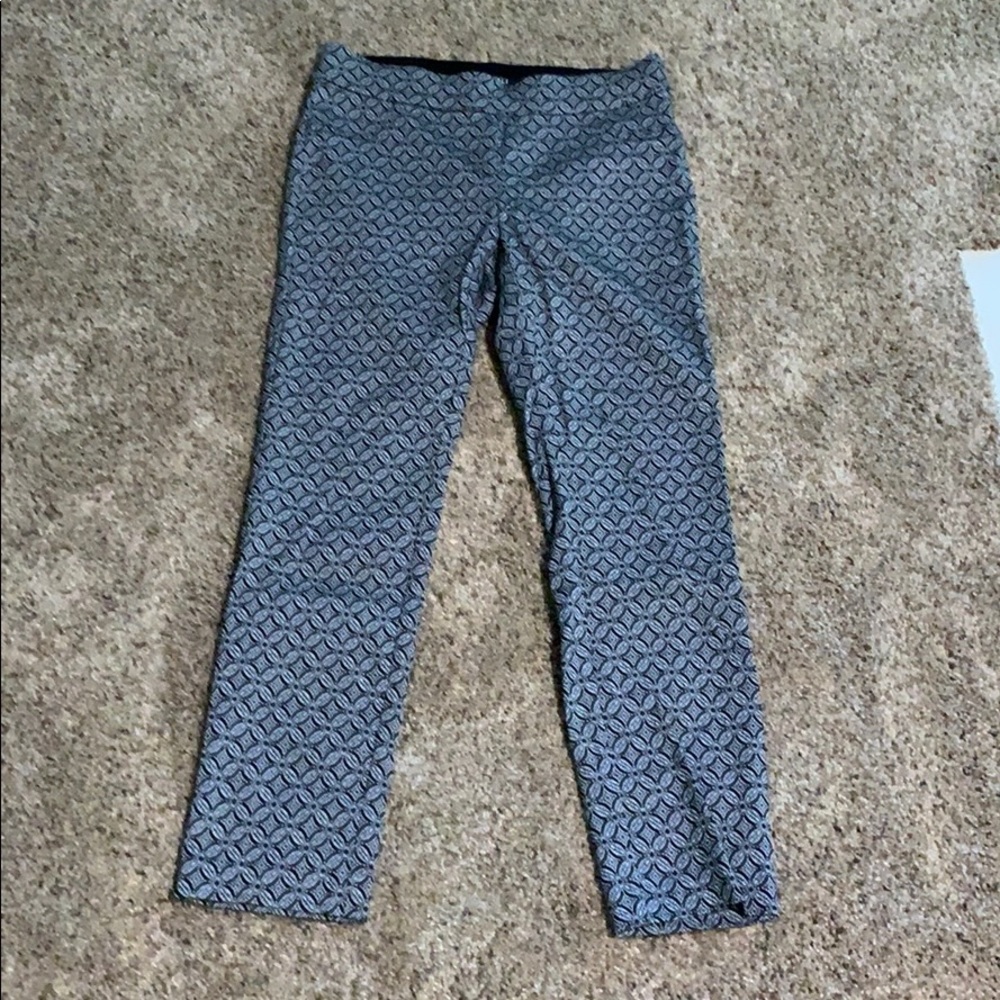 Patterned Dress Pants